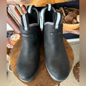 Women's Leather 6 inch Ankle Deck Boot